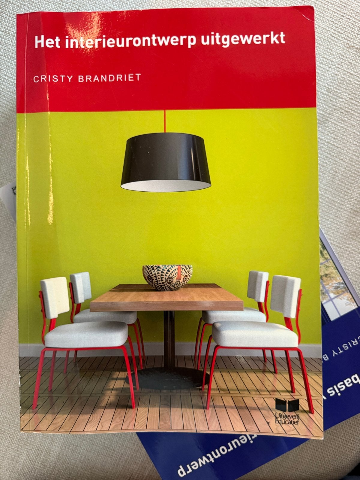 2 Studieboeken Interieurontwerp - Cristy Brandriet, Boeken, Ophalen of Verzenden, Gelezen, HBO