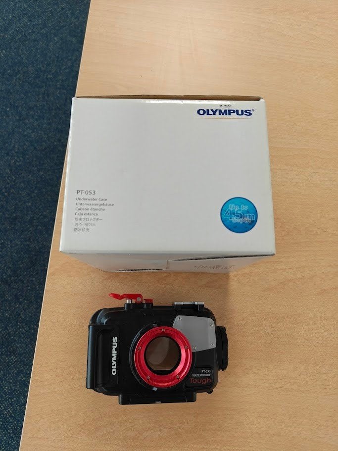 Olympus PT-053 onderwater huis voor Tough TG-1 & TG-2, Meer dan 40 meter, Olympus, Nieuw, Ophalen of Verzenden