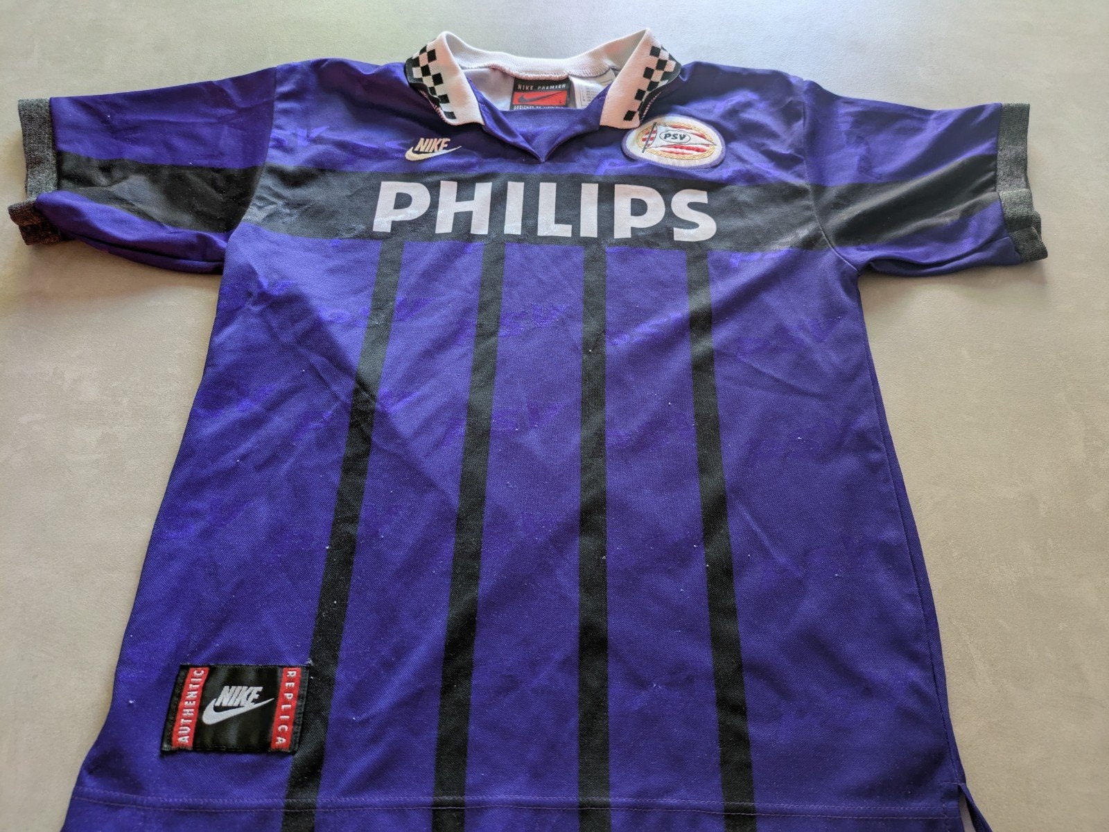 Voetbalshirt PSV vintage shirt 1995 Zeer Mooi, Maat XS of kleiner, Ophalen of Verzenden, Zo goed als nieuw, Shirt