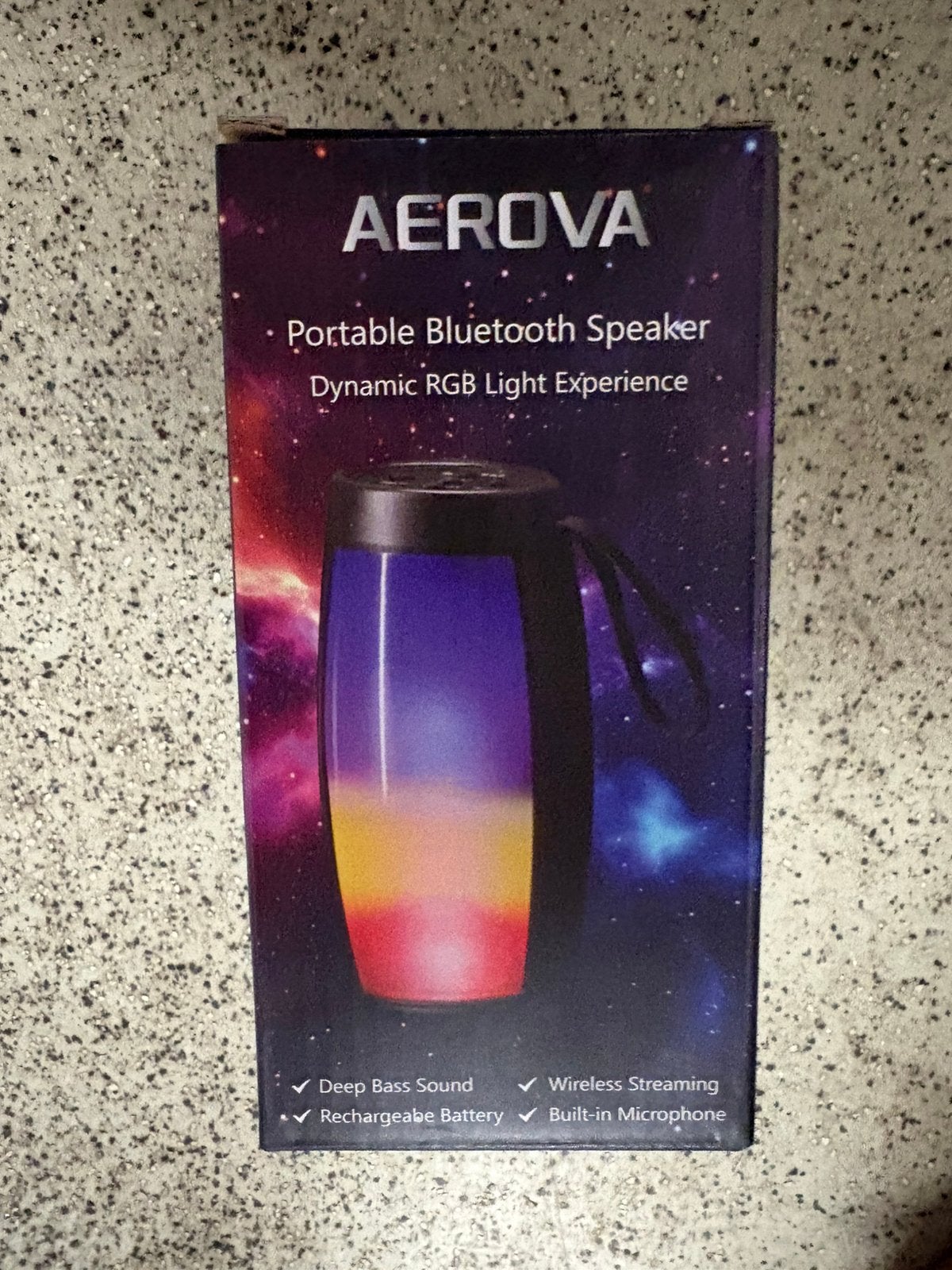 AEROVA Portable Bluetooth Speaker – NIEUW, Ophalen of Verzenden, Zo goed als nieuw, Overige typen