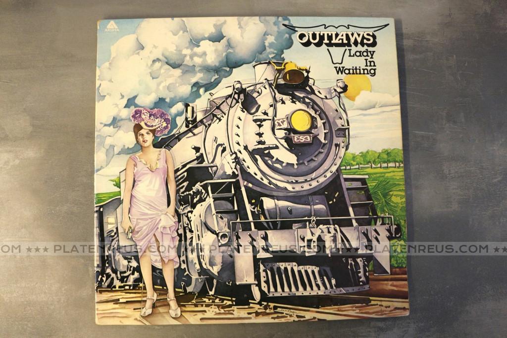 LP Outlaws – Lady In Waiting 1976 Country Southern Rock 4392, Gebruikt, Ophalen of Verzenden, 1970 - 1979, Inclusief binnenhoes