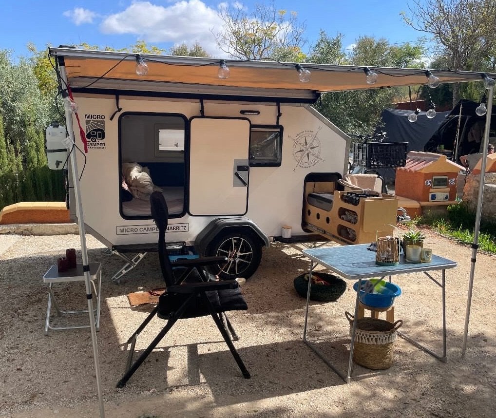 Lichtgewicht mini caravan!, Caravans en Kamperen, Overige merken, Buscamper of Camperbus, Tot en met 2, Particulier