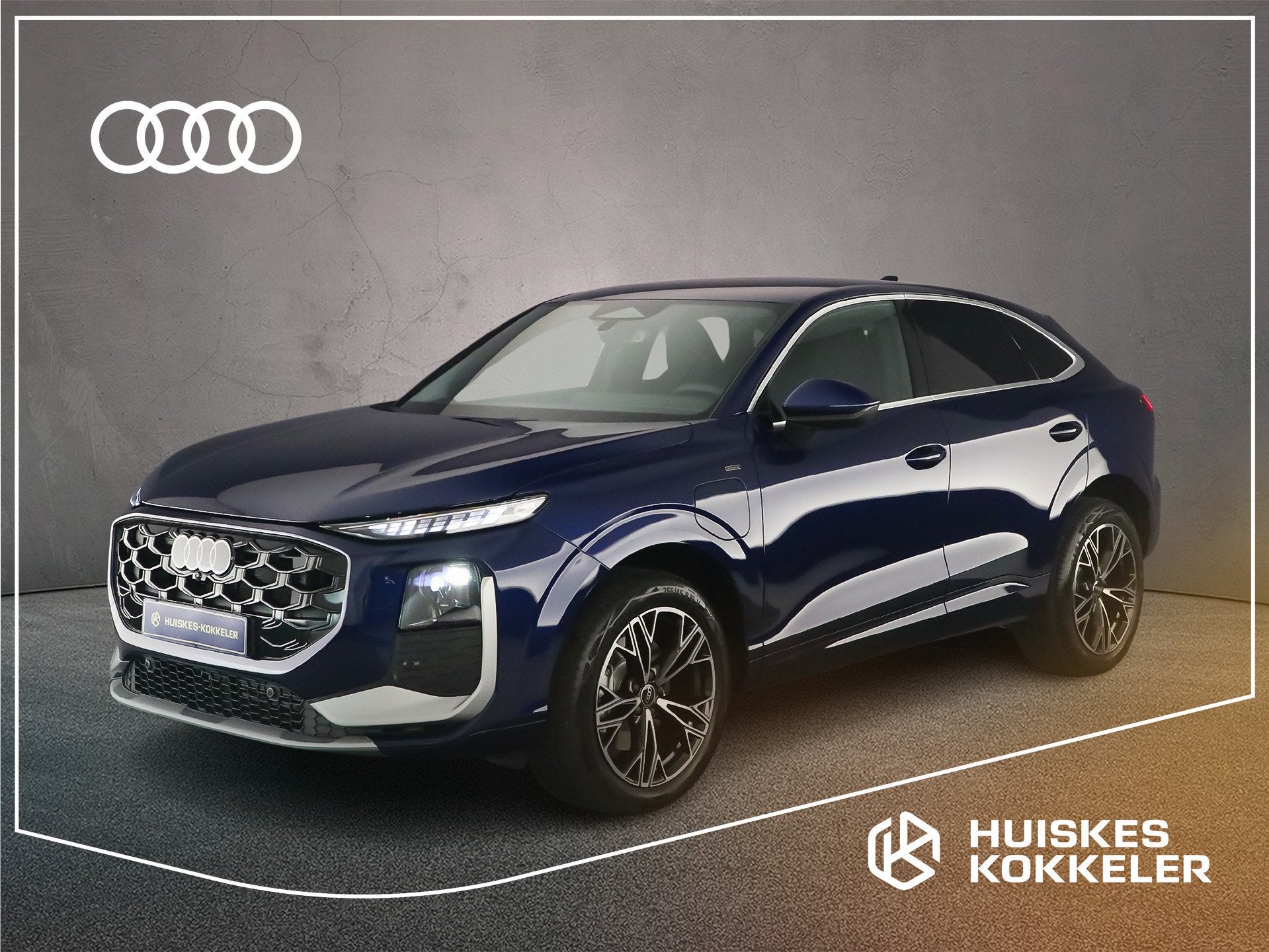 Audi Q3 Sportback, 1800 kg, Euro 6, Blauw, 135 min