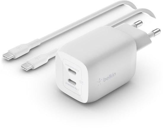Belkin Boost Charge Pro Adapter 2 poorts USB-C (Adapter), Ophalen of Verzenden, Zo goed als nieuw, Belkin, Info@Belkin.nl