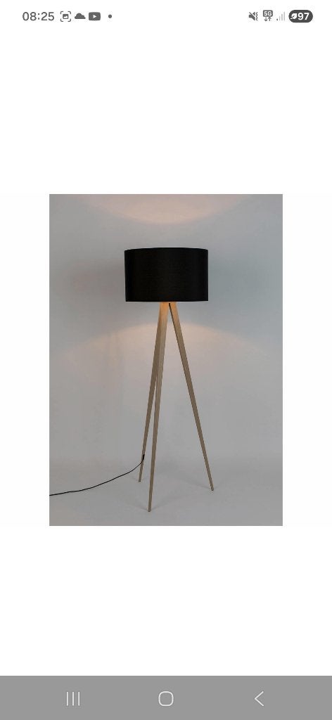 Zuiver Tripod Vloerlamp – Zo goed als nieuw, Ophalen, Zo goed als nieuw, Modern, 150 tot 200 cm