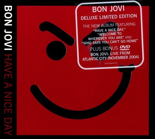 Bon Jovi – Have A Nice Day CD + DVD Nieuw Geseald, Ophalen of Verzenden, Nieuw in verpakking, Poprock, Boxset