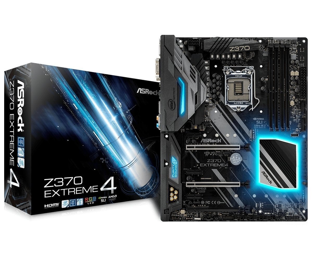 ASRock Z370 Extreme4 Moederbord - Intel Z370, Socket 1151, Ophalen