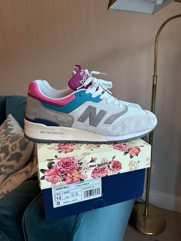 New Balance x Aime Leon Dore 997 Mismatch US12/EU46.5, Kleding | Heren, Schoenen, Ophalen of Verzenden, Zo goed als nieuw