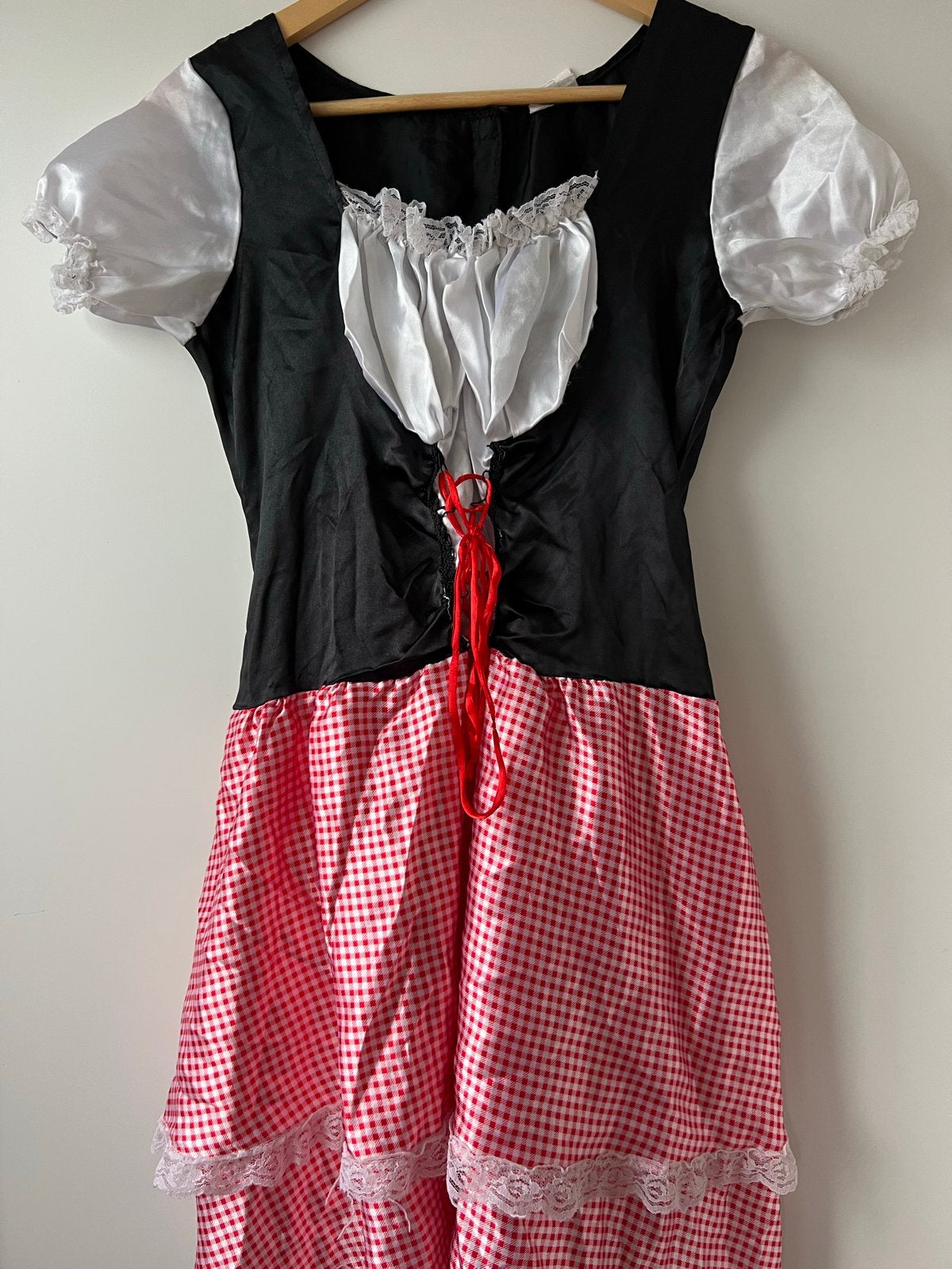 Dirndl jurk maat S - Oktoberfest/Carnaval, Carnaval, Ophalen of Verzenden, Zo goed als nieuw, Kleding