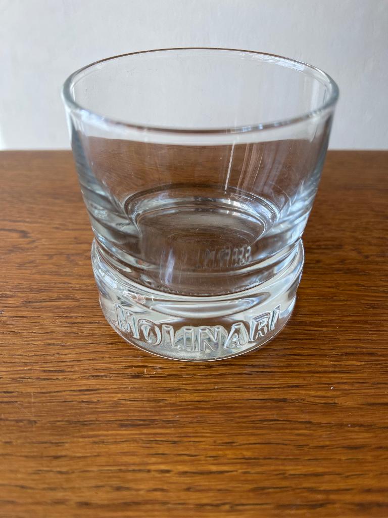 Glas "Molinari" Nieuw, Ophalen of Verzenden, Nieuw, Bierglas