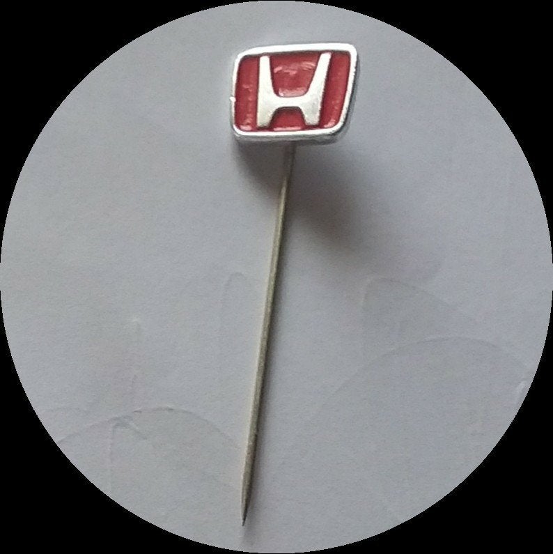 HONDA speldje, rood, Ophalen of Verzenden, Zo goed als nieuw, Transport, Speldje of Pin