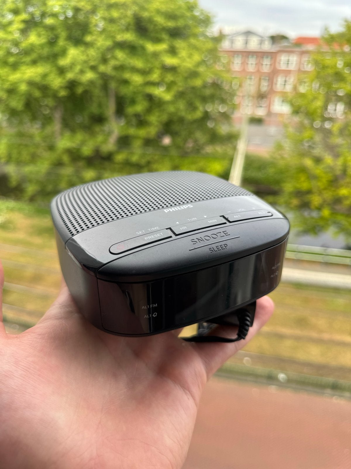 Philips Wekkerradio TAR3205/12 - Compact en Digitaal, Ophalen, Gebruikt, Digitaal