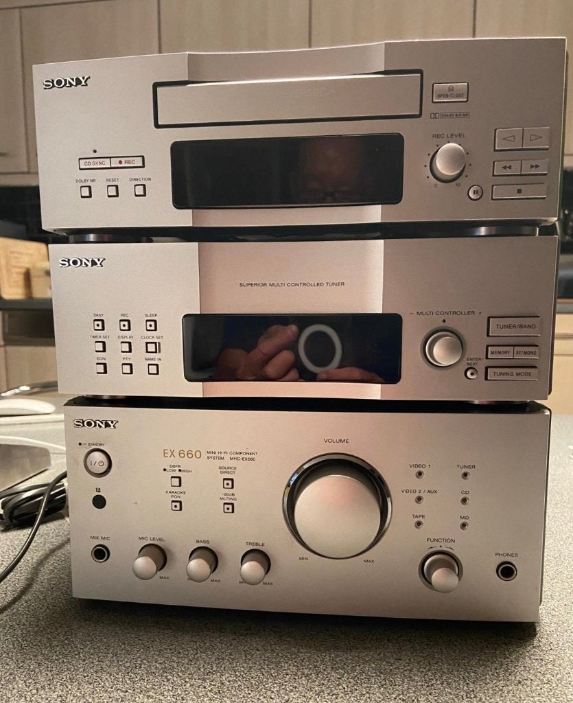 Sony audio apparatuur, Ophalen, Gebruikt, Audio
