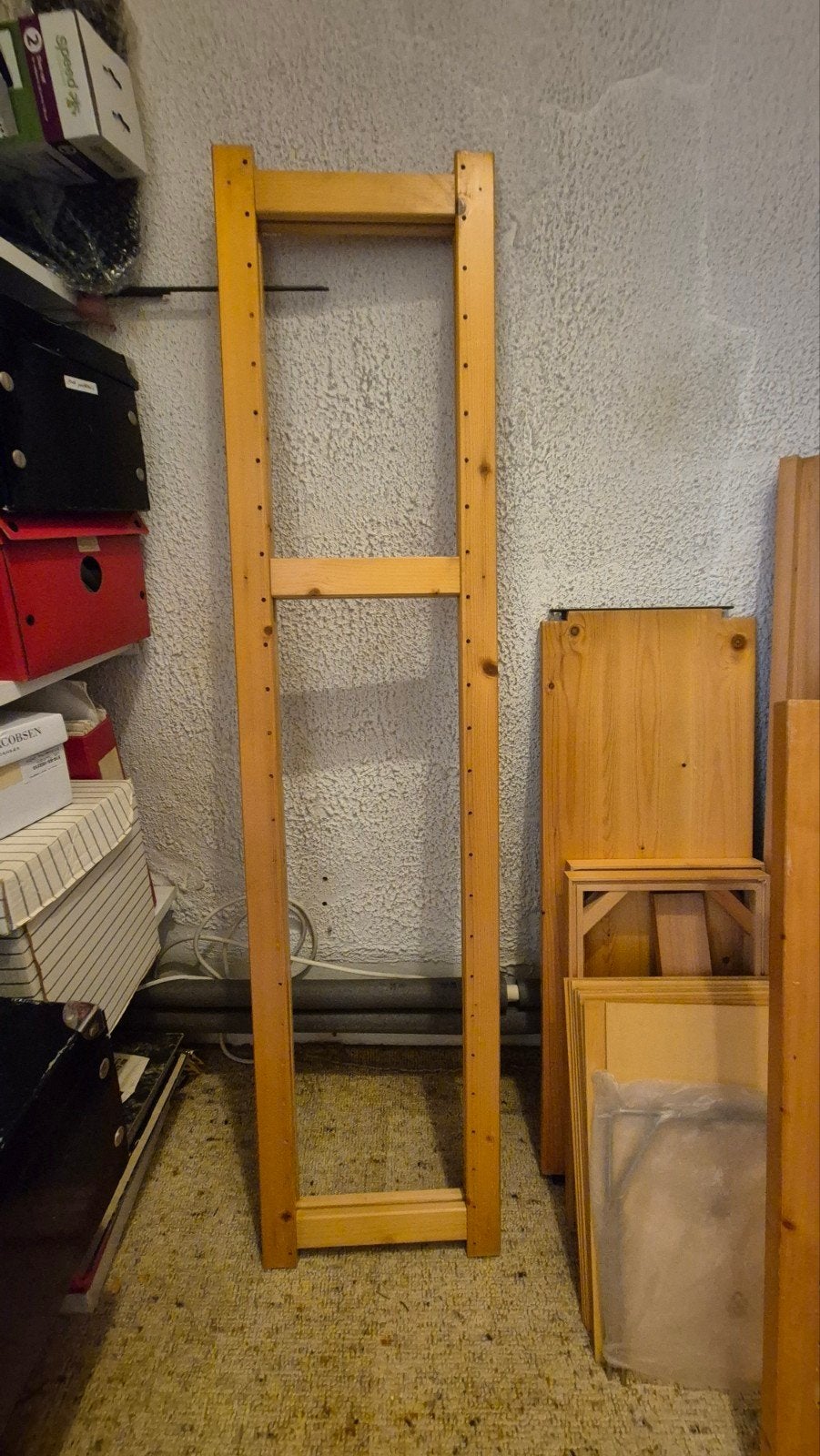 Lundia blank gelakt onderdelen - zie foto voor maten, Huis en Inrichting, Ophalen, Gebruikt