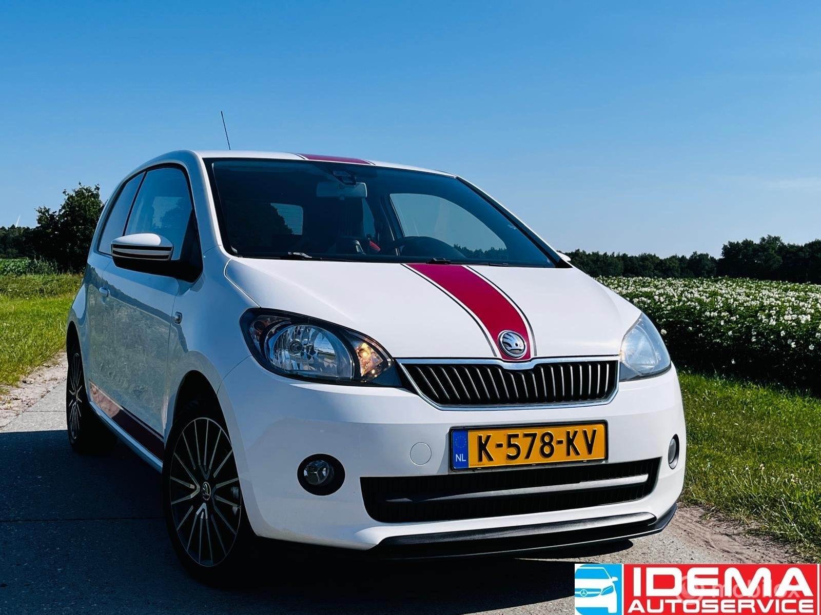 Skoda Citigo 1.0 Sport, Auto's, Voorwielaandrijving, Euro 5, Electronic Stability Program (ESP), Bedrijf