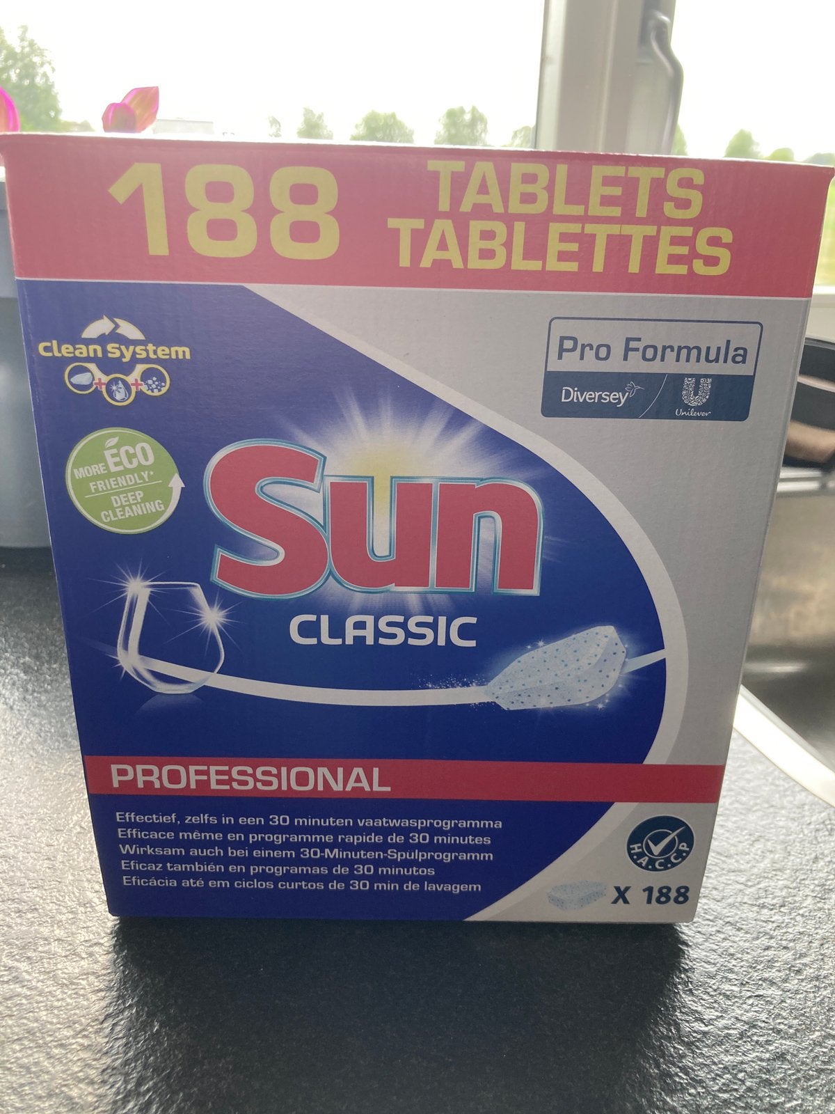 SUN vaatwastabletten 188 st, Ophalen of Verzenden, Nieuw