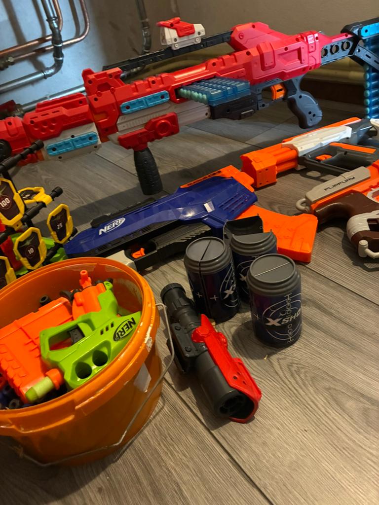Nerf pistolen, Ophalen, Jongen of Meisje