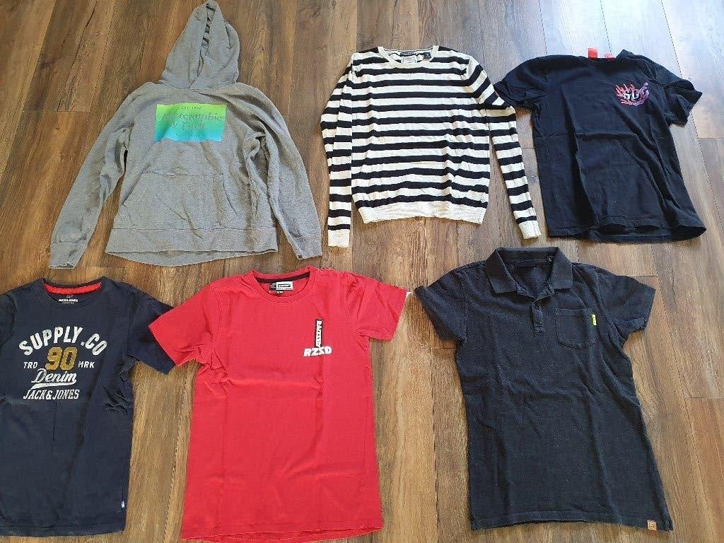 Scotch & Soda, Abercrombie & Fitch, Raizzed maat 164, Gebruikt, Ophalen of Verzenden, Shirt of Longsleeve, Scotch & Soda