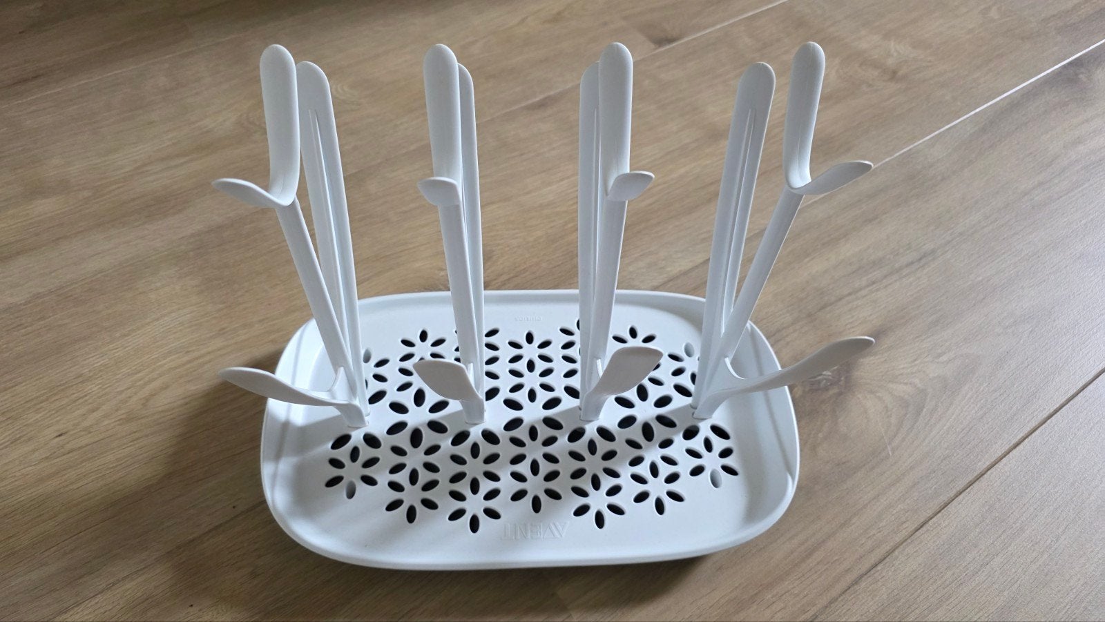 Avent flessenrekje - Handig en compact, Kinderen en Baby's, Kinderspulletjes, Zo goed als nieuw, Ophalen of Verzenden