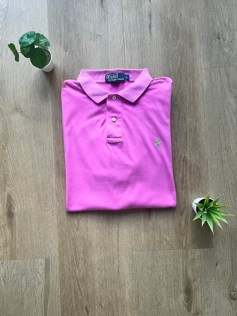Paarse Polo Ralph Lauren Polo - Maat L, Ophalen of Verzenden, Zo goed als nieuw, Maat 52/54 (L), Paars