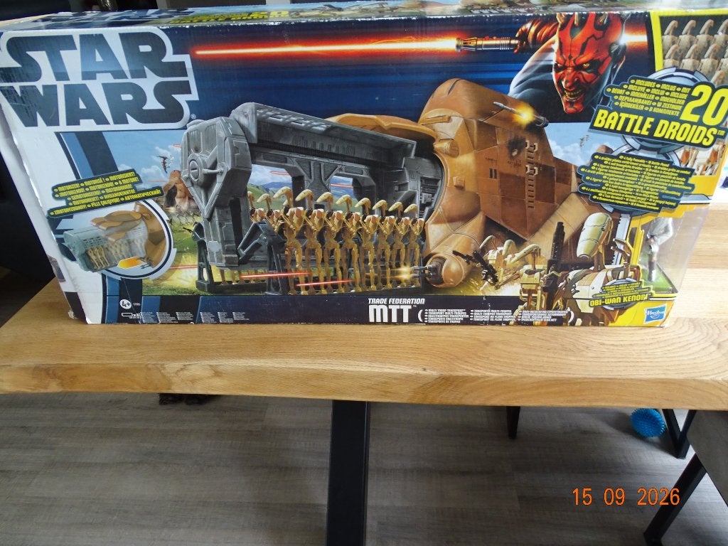 STARWARS MTT  MULTI TROOPEN TRANSPORT  ZGAN. HASBRO, Ophalen of Verzenden, Zo goed als nieuw, Overige typen