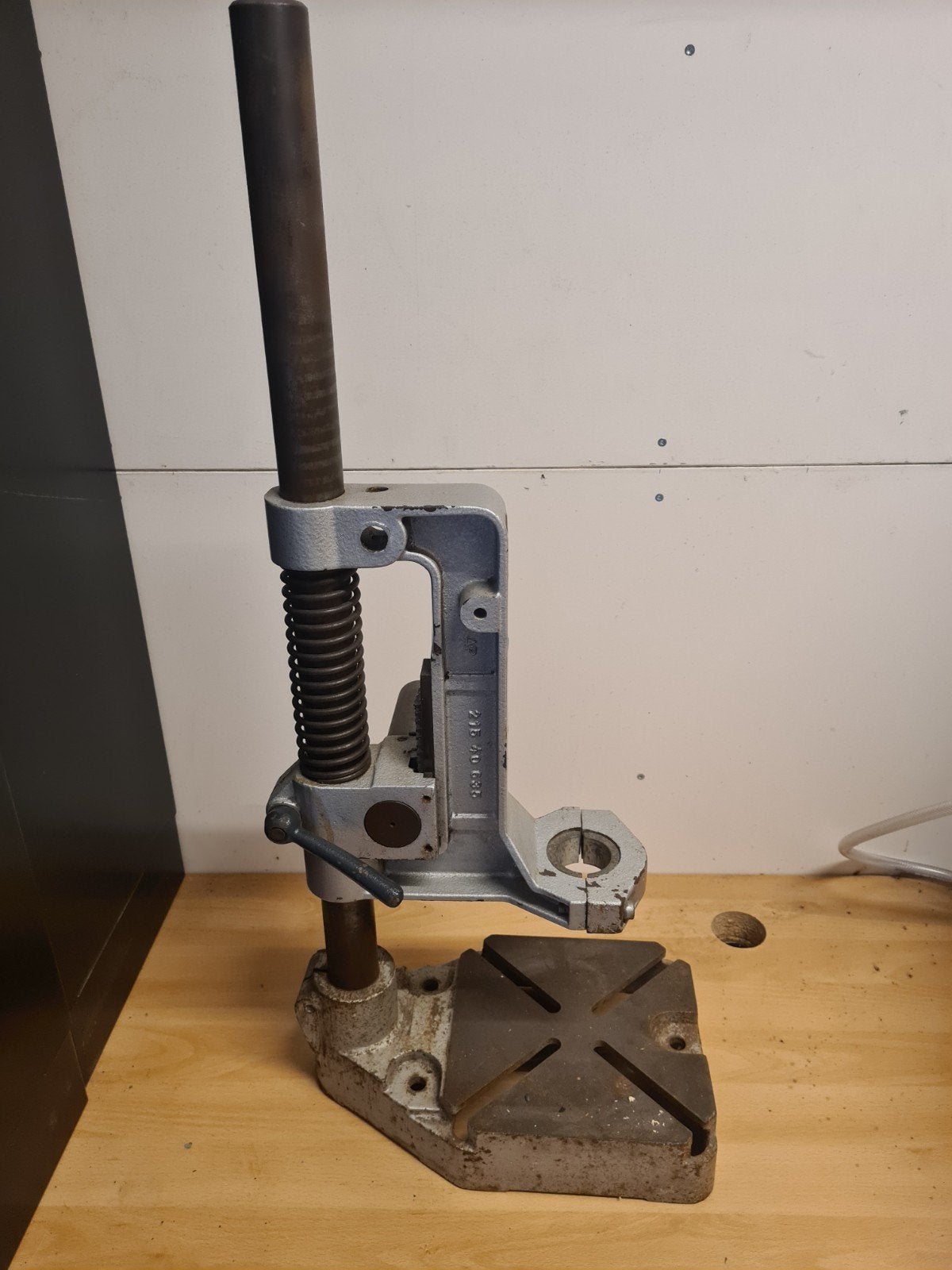 Kolomboor standaard voor boormachine of vrees, Doe-het-zelf en Verbouw, Gereedschap | Boormachines, Ophalen of Verzenden, Gebruikt
