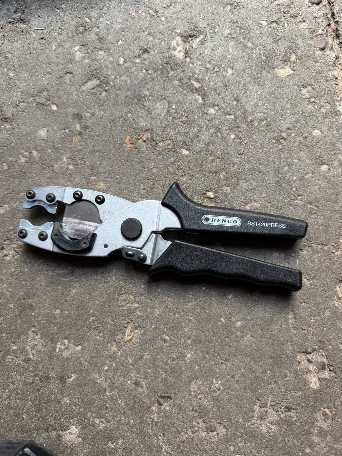 Henco buizenschaar tot 25 mm ZGAN, Ophalen, Zo goed als nieuw