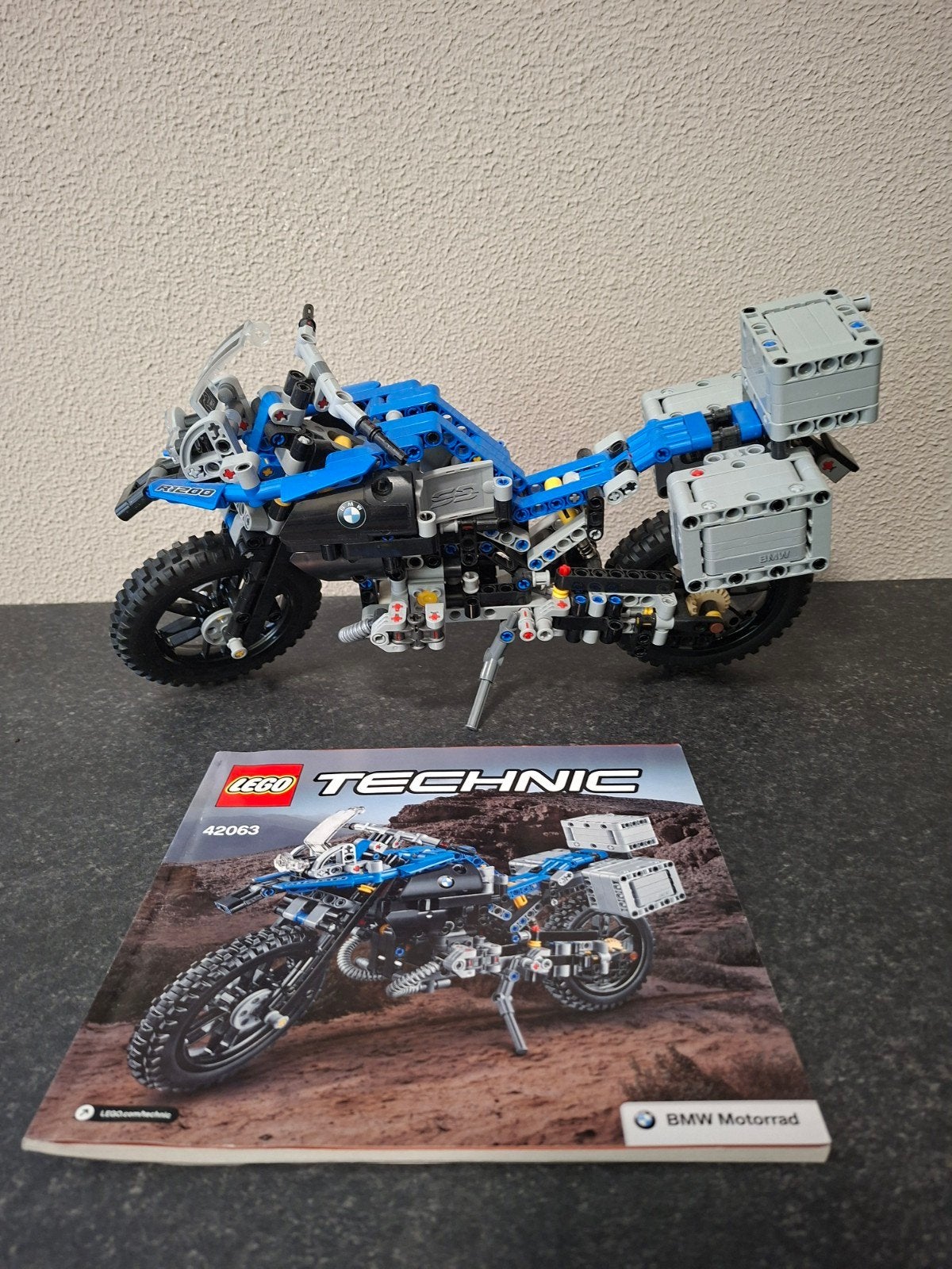 LEGO Technic BMW R 1200 GS Adventure (42063), Gebruikt, Lego, Ophalen of Verzenden, Complete set