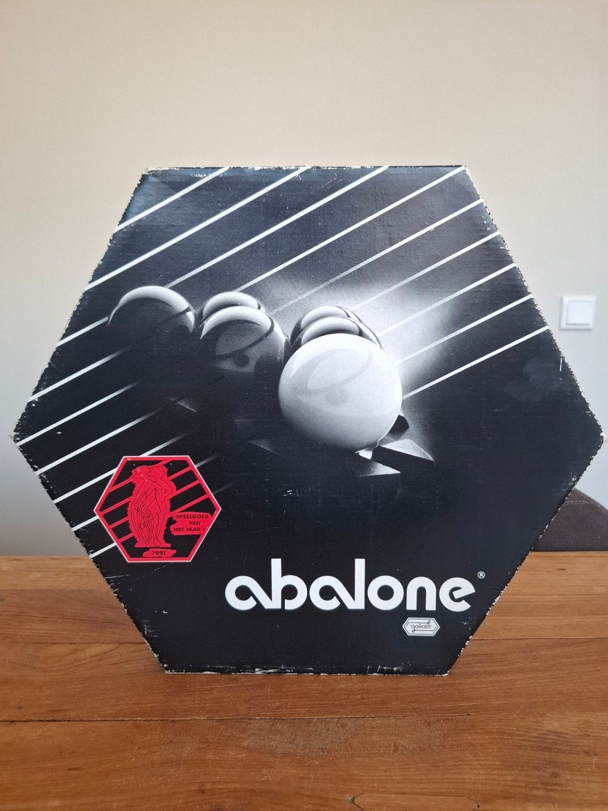 Abalone bordspel - Compleet, Een of twee spelers, Ophalen of Verzenden, Gebruikt, Goliath