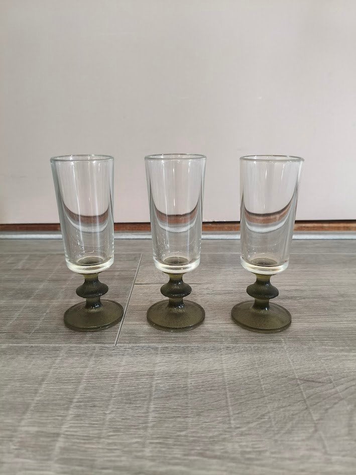 Vemam Ticino likeur glaasjes ( 3 stuks ), Verzamelen, Glas en Borrelglaasjes, Ophalen of Verzenden, Zo goed als nieuw, Overige typen