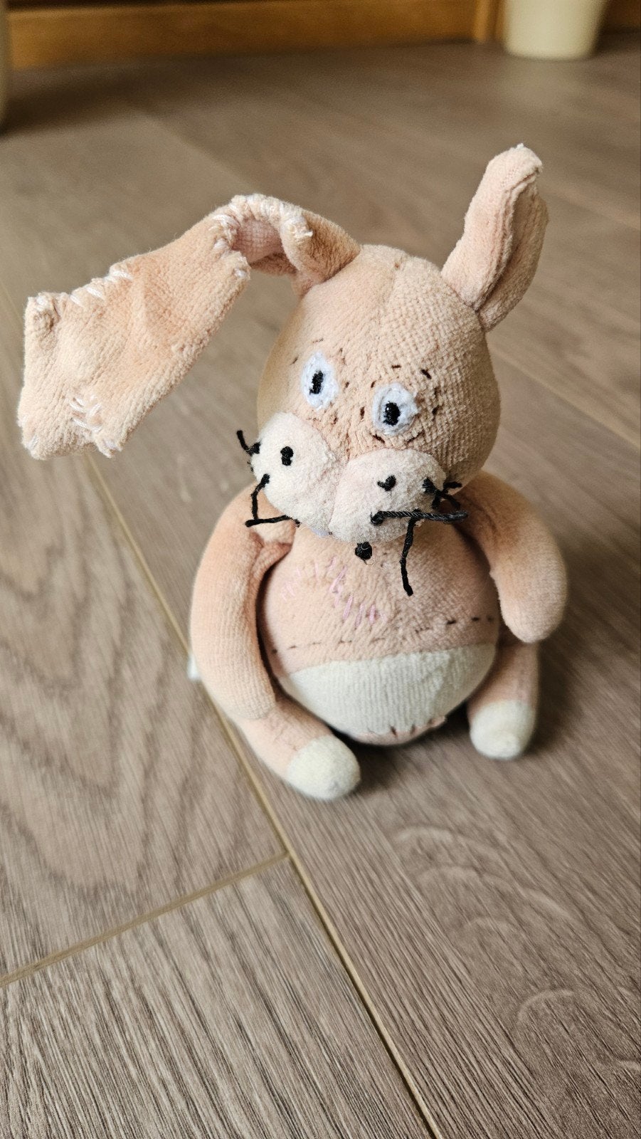 Tuttels knuffel konijn, Ophalen of Verzenden, Konijn
