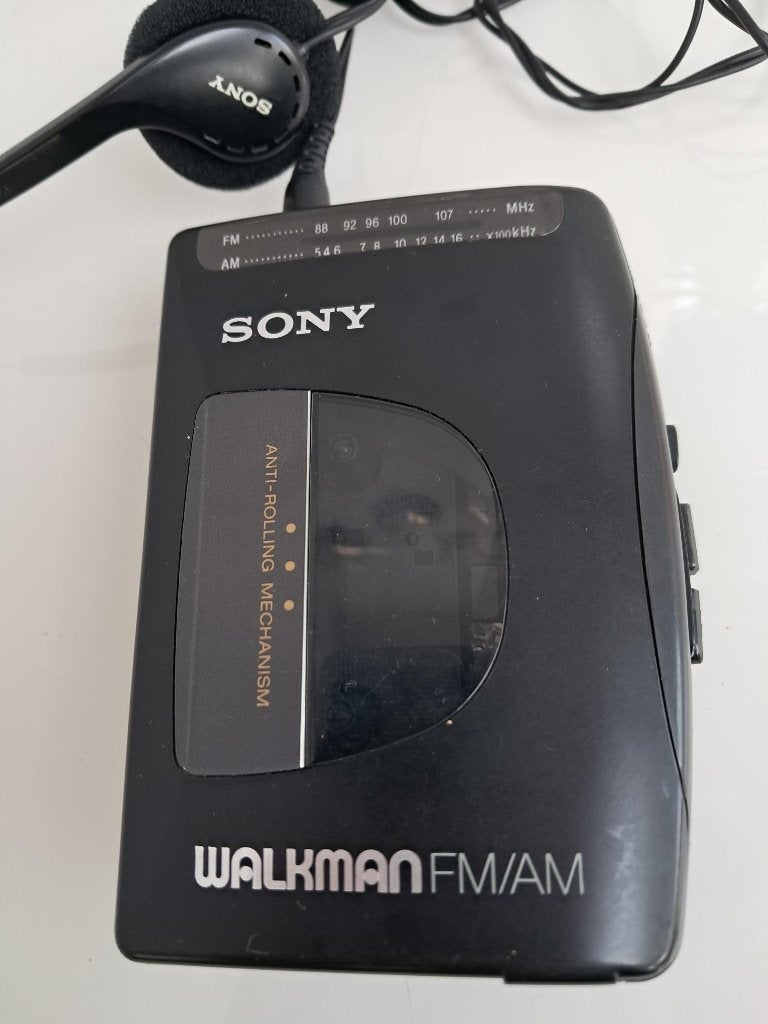 Sony Walkman WM-FX10 (Jaren '90) – + Originele Koptelefoon, Ophalen of Verzenden, Walkman