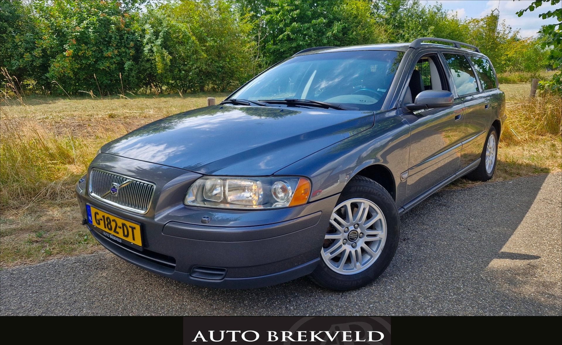 Volvo V70 2.4 Edition I Automaat 170PK | Rijklaar | Half led, Auto's, Zwart, Leder en Stof, 1498 kg, 2435 cc