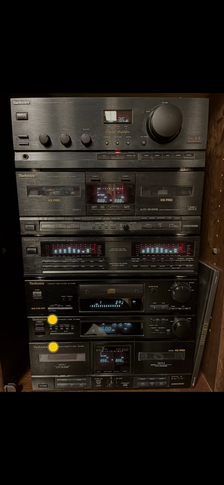 Technics stereo toren, Ophalen, Gebruikt, Overige merken