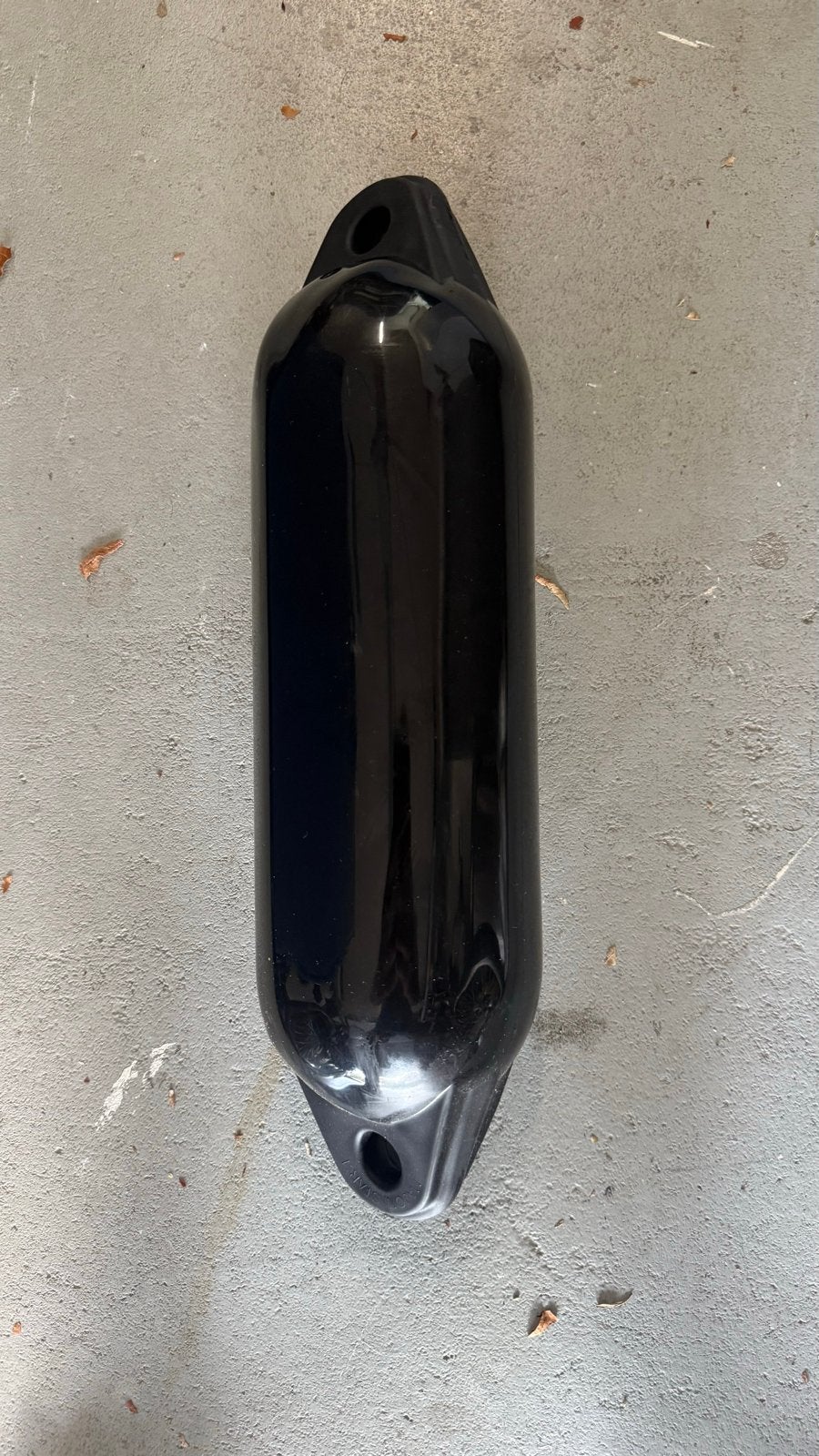 Zwarte stootwil 44x12 cm - Zo goed als nieuw, Watersport en Boten, Ophalen of Verzenden, Zo goed als nieuw