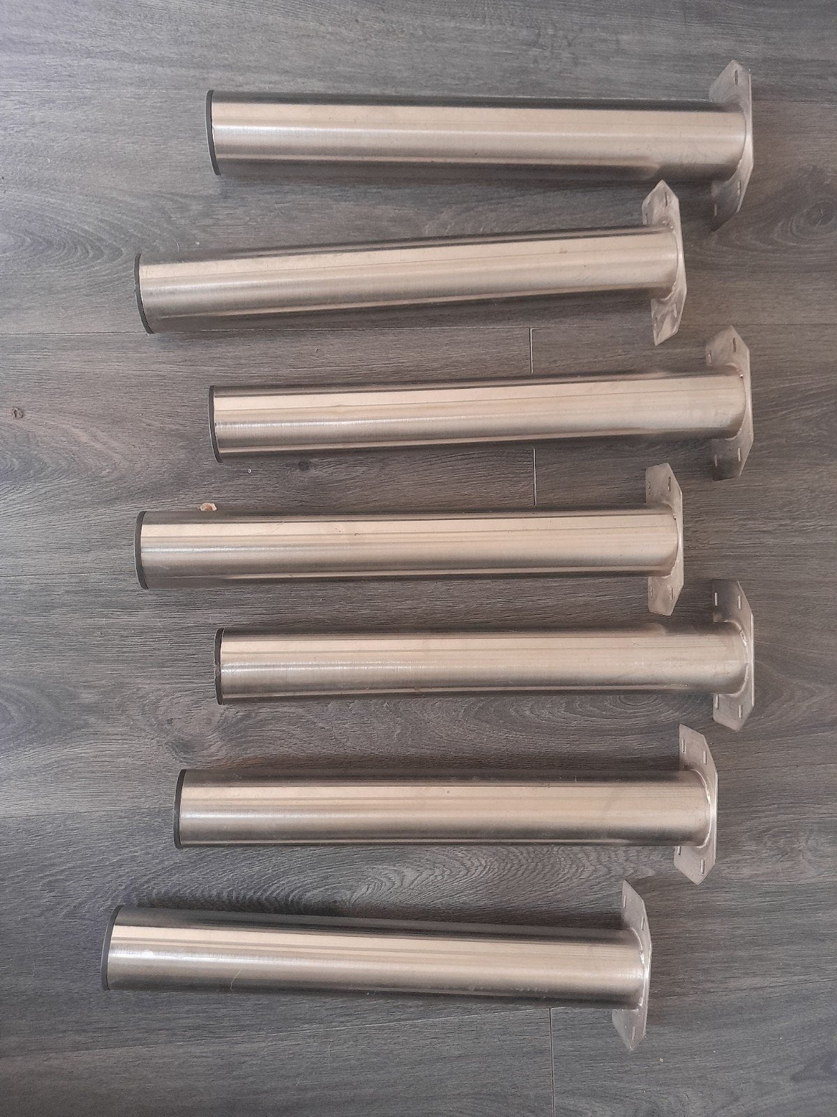Tafelpoten (7 stuks), Ophalen, Gebruikt, 50 tot 100 cm, Rond