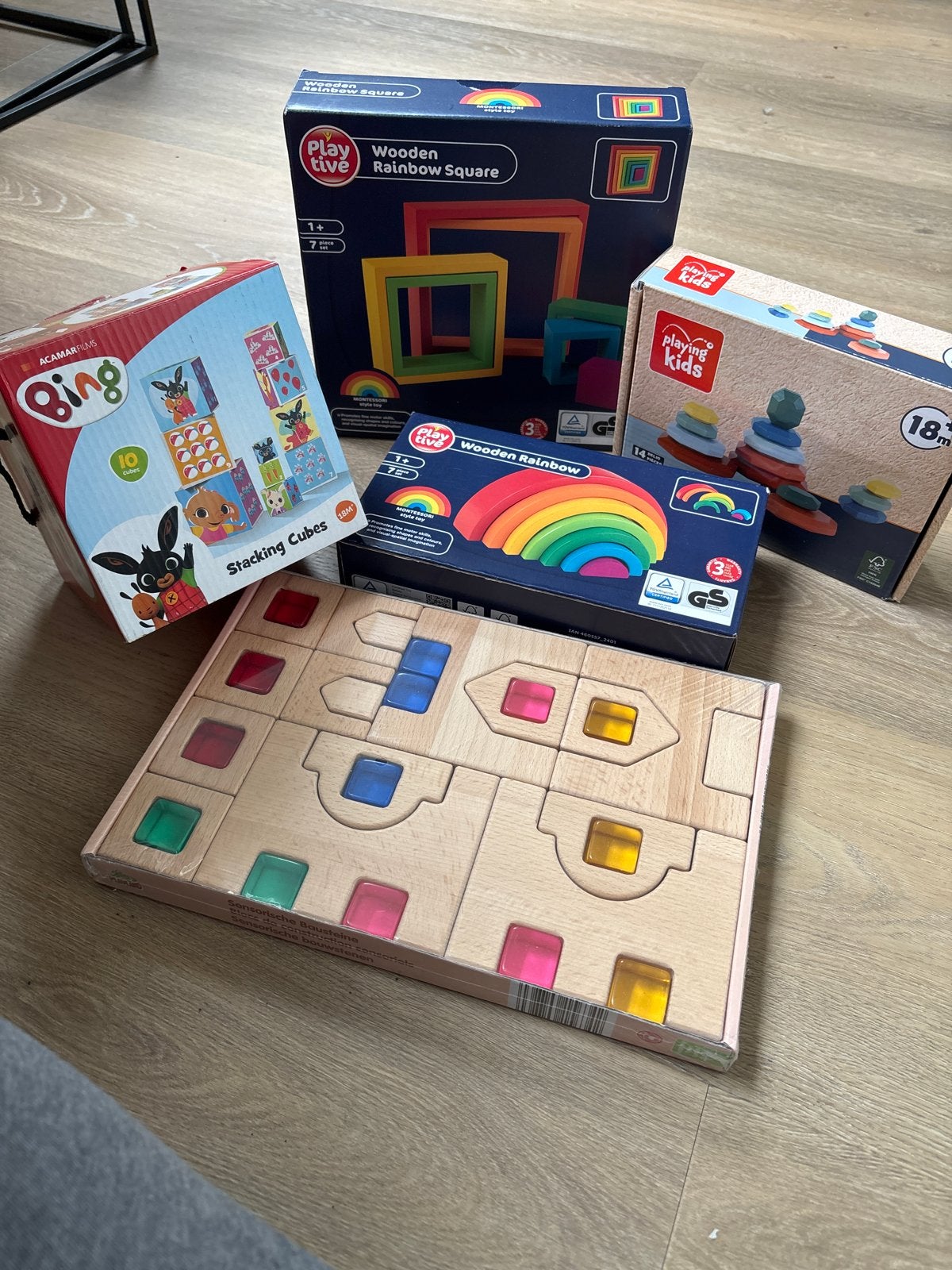 Houten speelgoed set: Bing, Playtive, Playing Kids, Ophalen of Verzenden, Nieuw, Overige typen