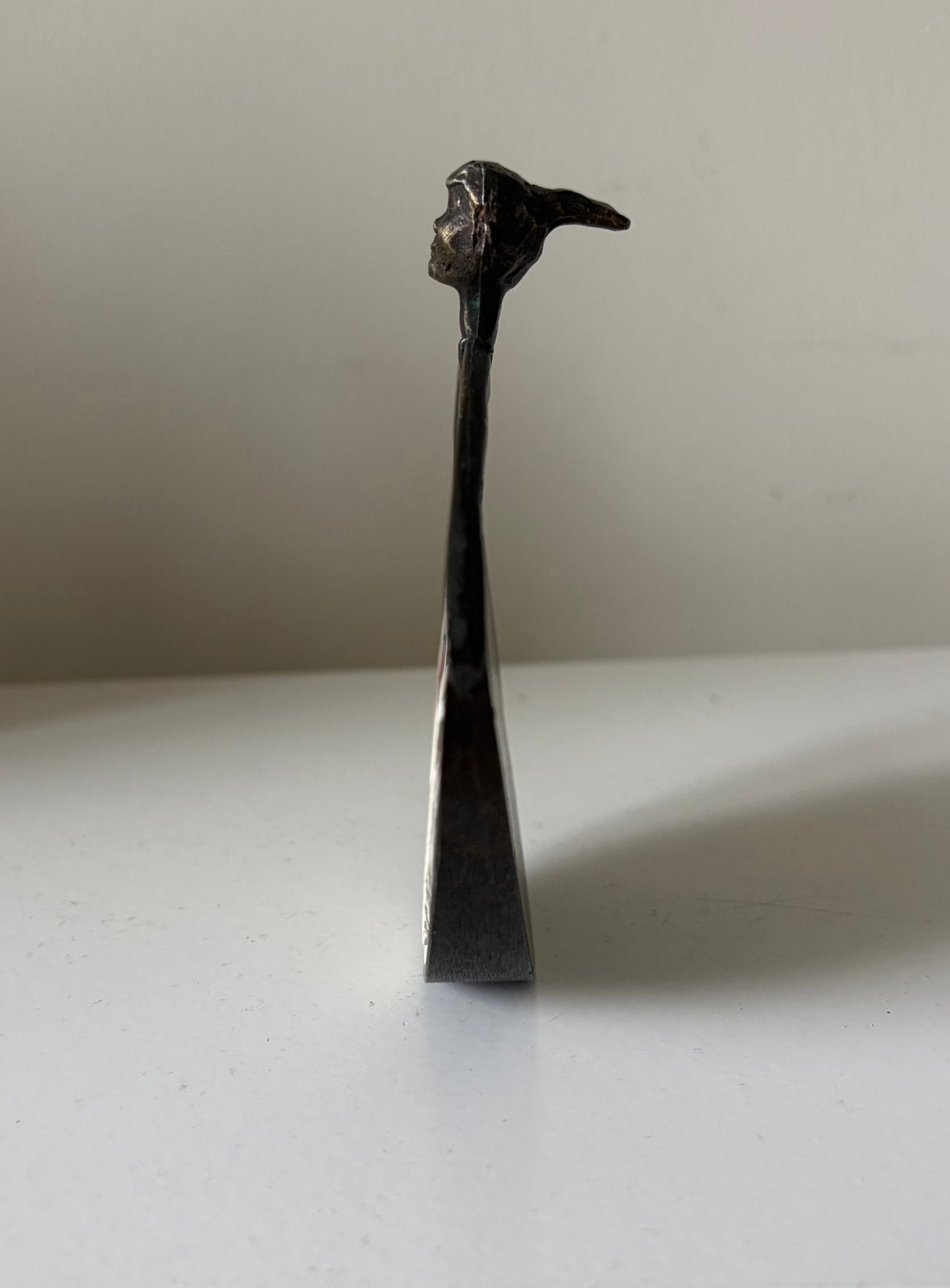 Corry Ammerlaan bronzen schommel Press Papier., Ophalen of Verzenden, Brons