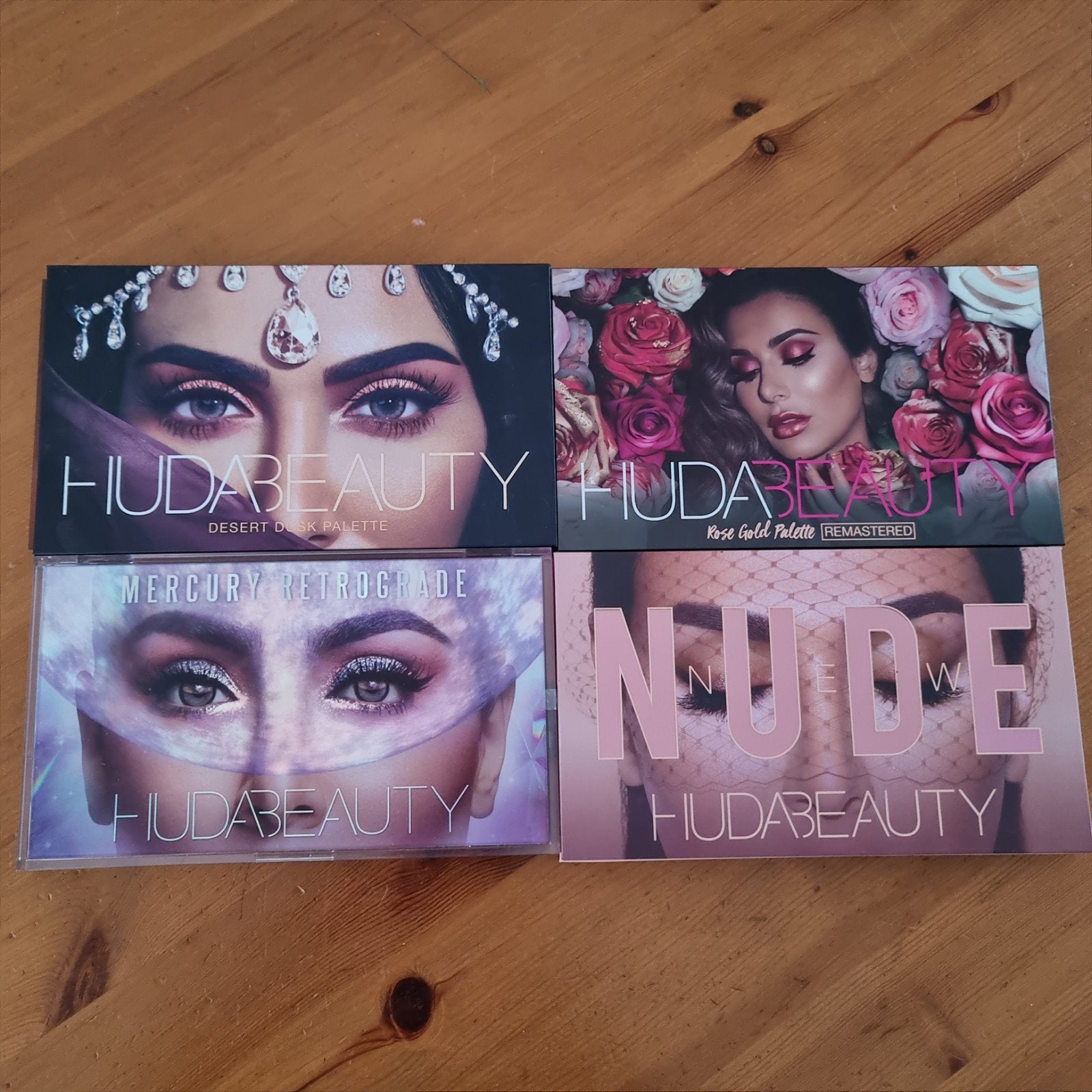 Te koop Huda palleten, Verzenden, Zo goed als nieuw, Ogen, Make-up
