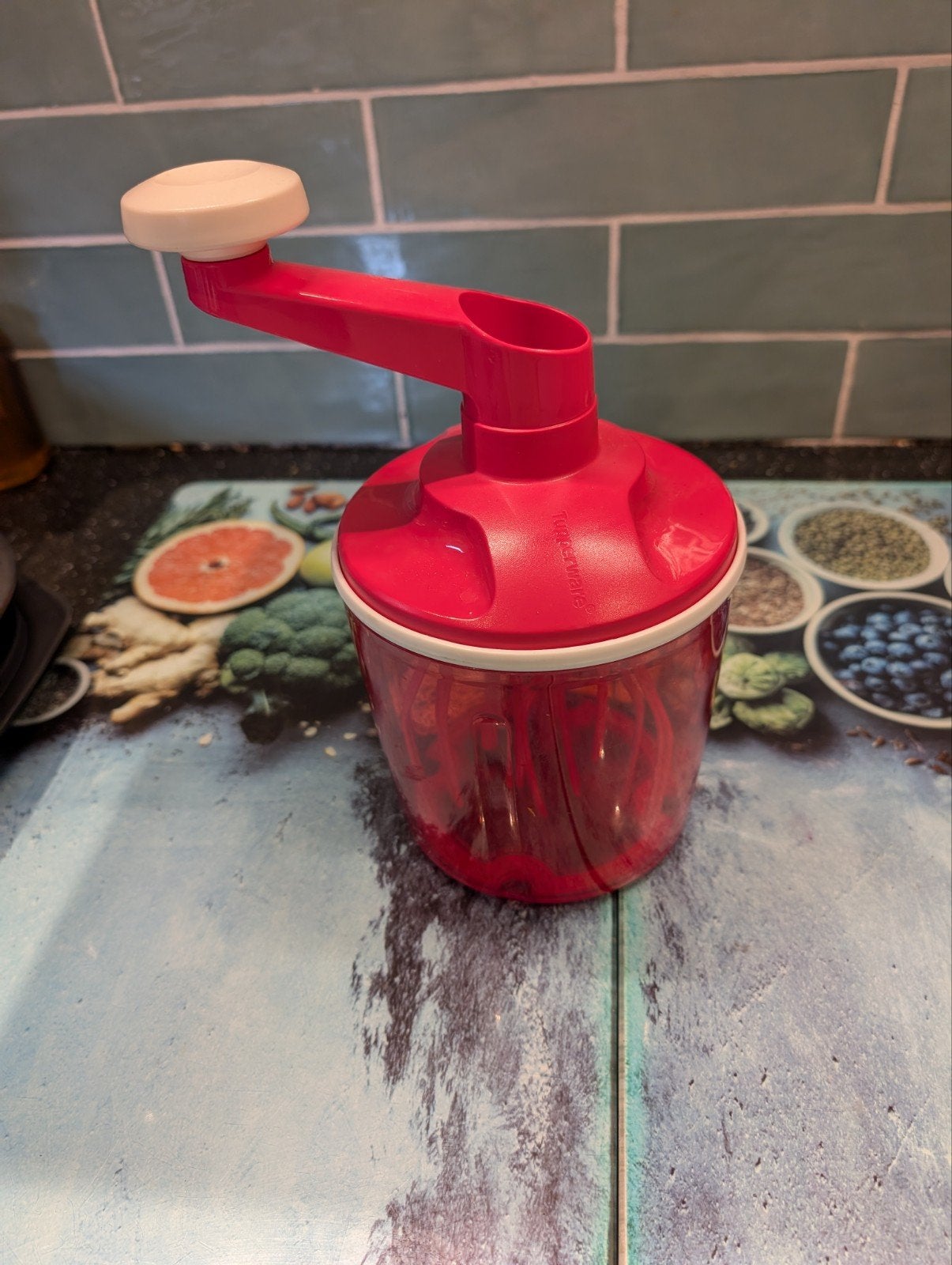 Tupperware speedy chef met defecte rubberrand, Huis en Inrichting, Keuken | Tupperware, Gebruikt, Overige typen, Ophalen of Verzenden