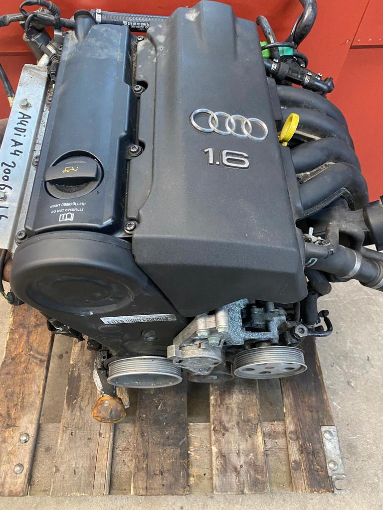 Motor Audi A4 1.6 2006 km stand 244970 Motor Code ALZ, Auto-onderdelen, Ophalen, Gebruikt, Audi