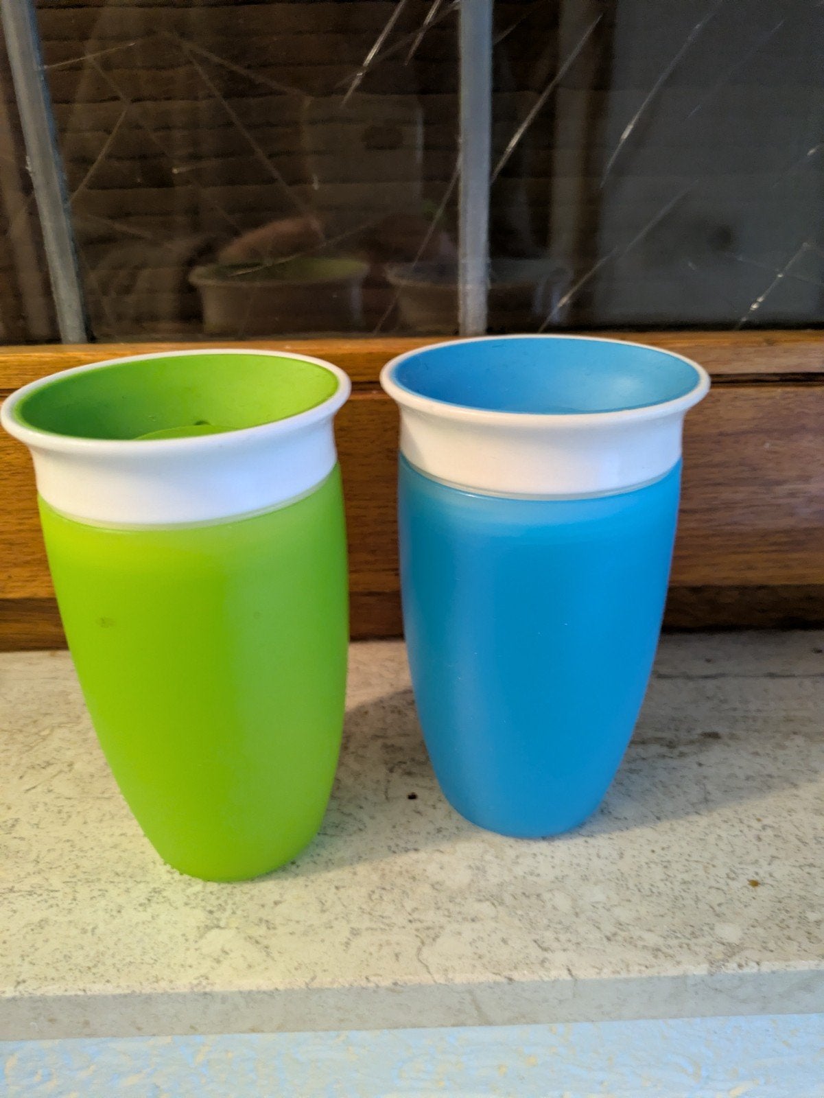 Munchkin Miracle Oefenbeker Antilek 360 Graden Groen/Blauw, Ophalen