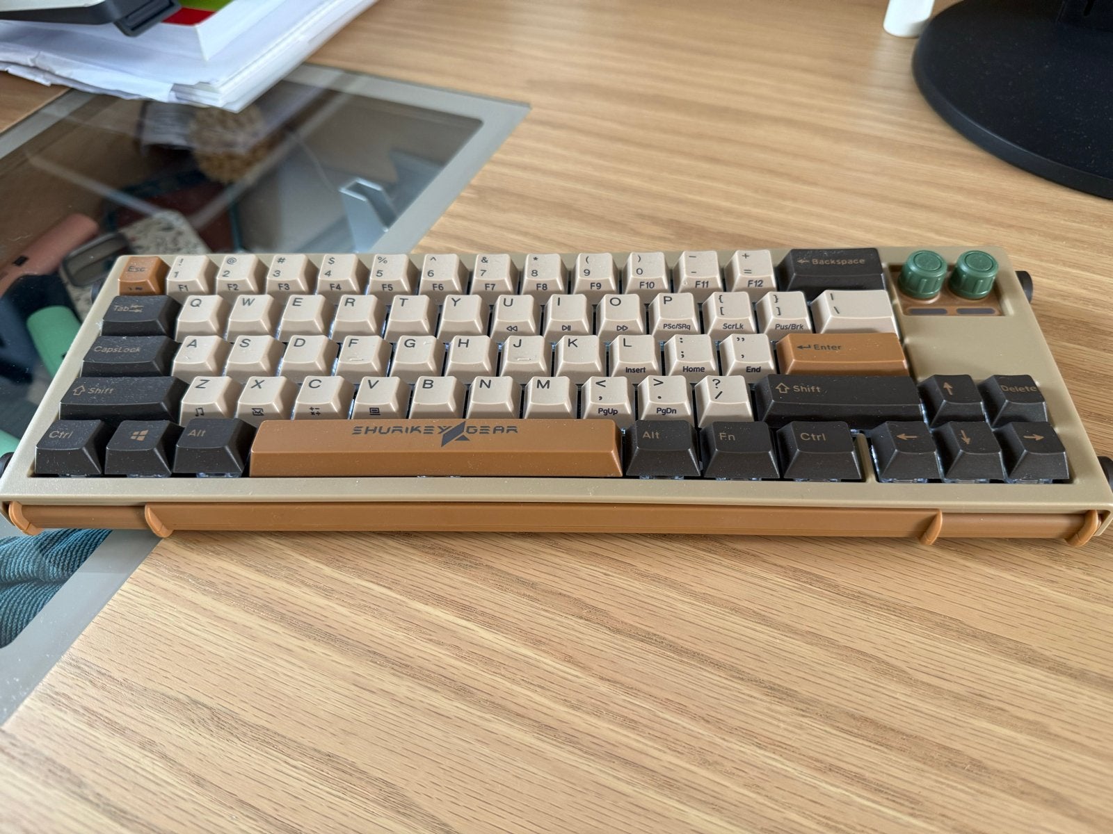 Shurikey Gear SKB65 001 mechanisch toetsenbord - Perfecte st, Gaming toetsenbord, Ophalen of Verzenden, Zo goed als nieuw, Qwerty
