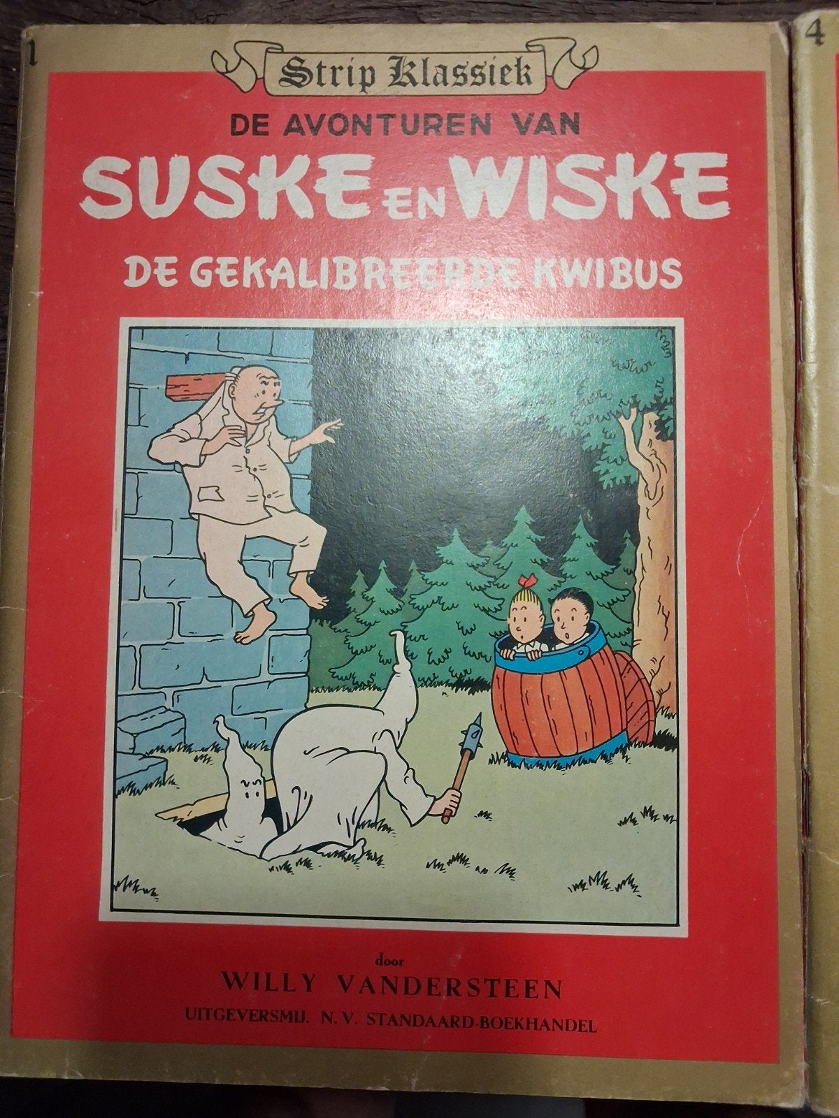 Suske en Wiske Strip Klassiek - De Gekalibreerde Kwibus, Boeken, Stripboeken, Eén stripboek, Ophalen of Verzenden, Gelezen, Willy Vandersteen
