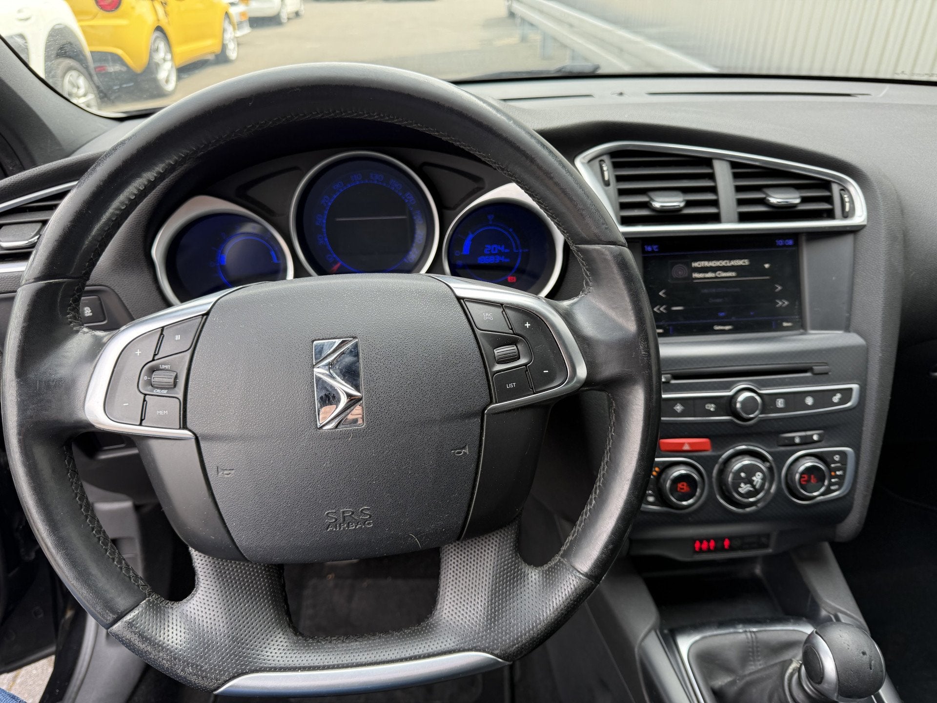 DS DS 4 Crossback 1.2 PureTech Business Clima, Navi, CC, PDC, Auto's, 1199 cc, Leder en Stof, Zwart, Bedrijf