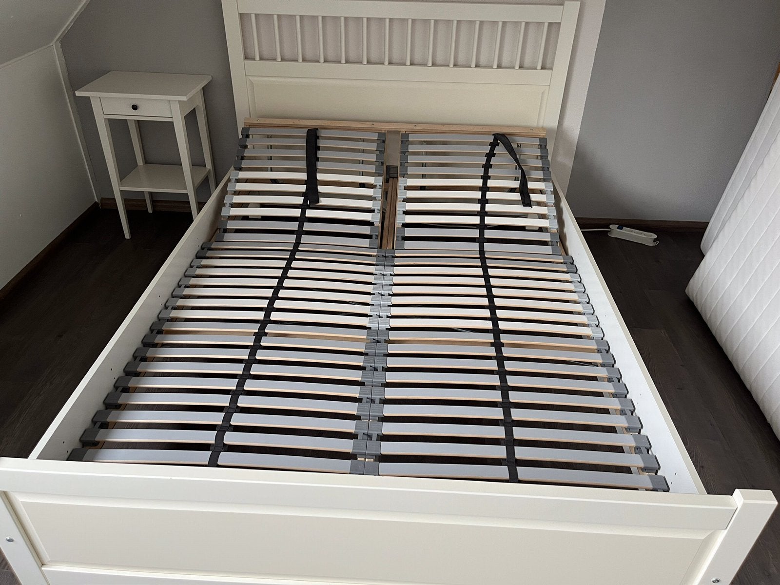Ikea Leirsund lattenbodem 140 x 200 cm, Ophalen, Verstelbaar, Tweepersoons, 140 cm