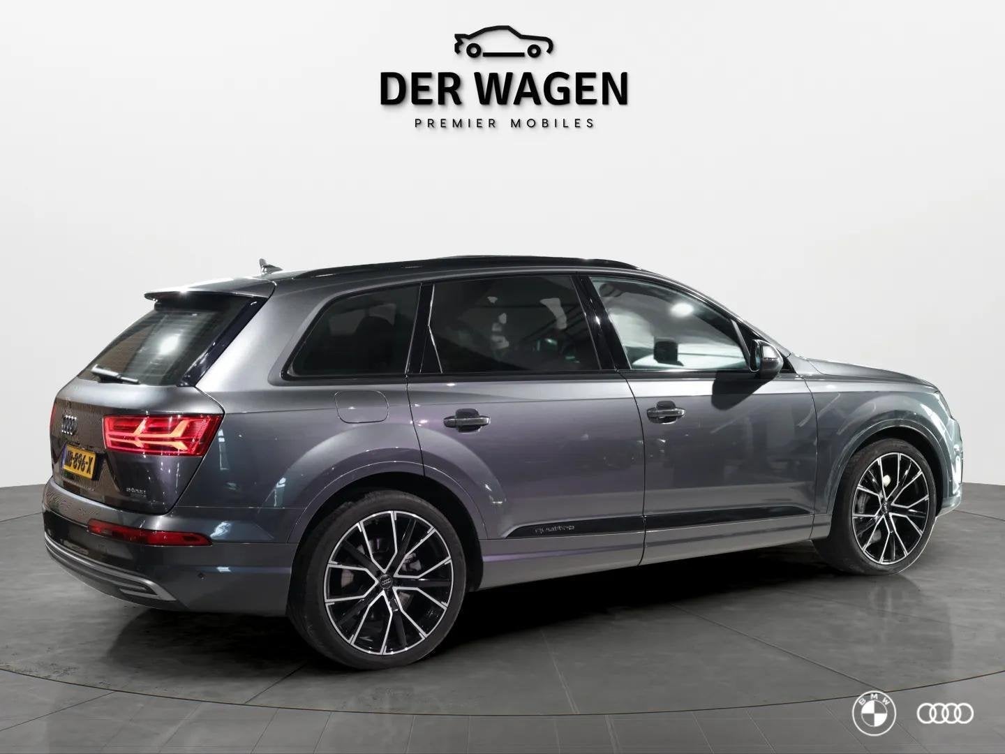Audi Q7 3.0 TDI ETRON / 3x S LINE / PANODAK / BOSE / ACC / T, Automaat, 2420 kg, Bedrijf, SUV of Terreinwagen