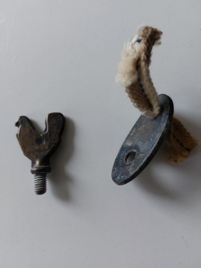Antiek Olielampje, Antiek en Kunst, Antiek | Koper en Brons, Ophalen, Koper