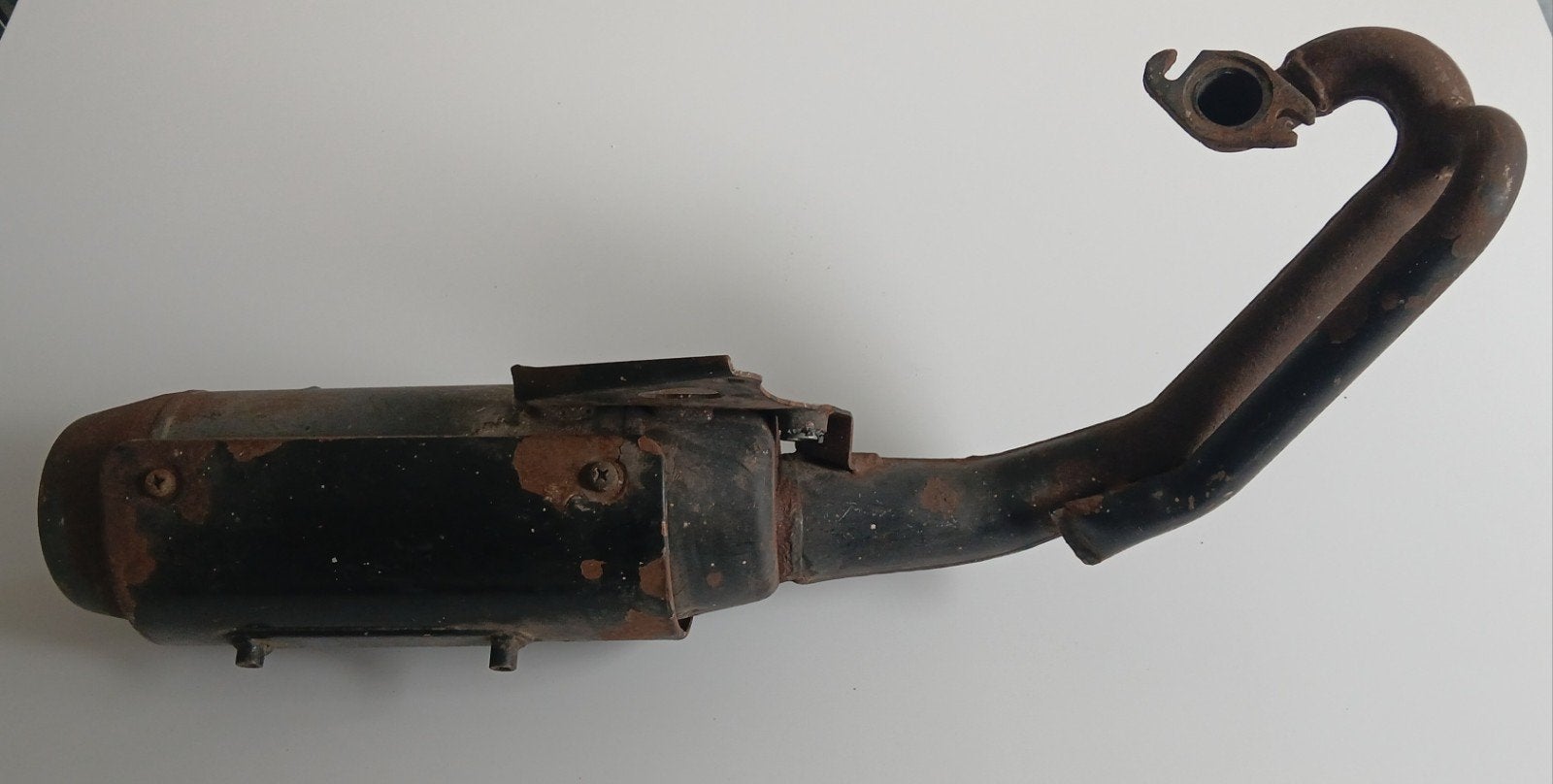 Uitlaat Minarelli Horizontaal Aprilia RS 50 (Gebruikt), Fietsen en Brommers, Ophalen of Verzenden, Gebruikt, Benzine, SR 50