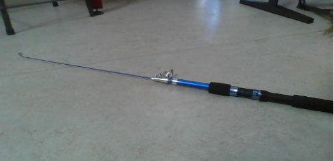 Shakespeare bluewave hengel, Watersport en Boten, Hengelsport | Zeevissen, Ophalen, Nieuw, Werphengel